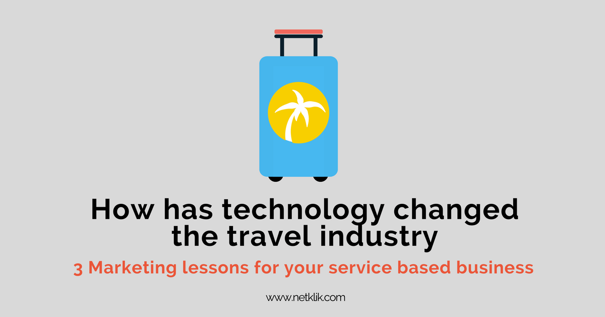 How has technology changed the travel industry