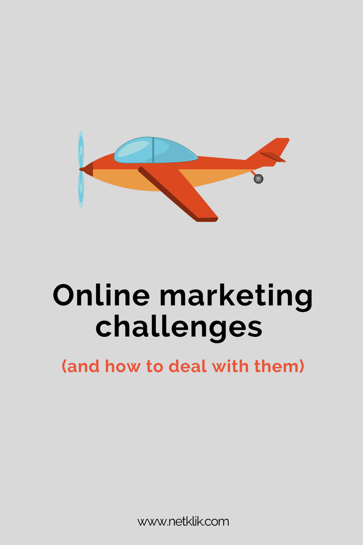 online marketing challenges