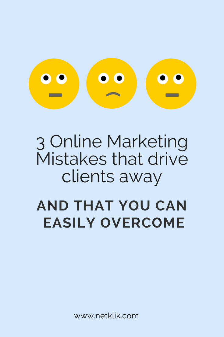 online marketing mistakes