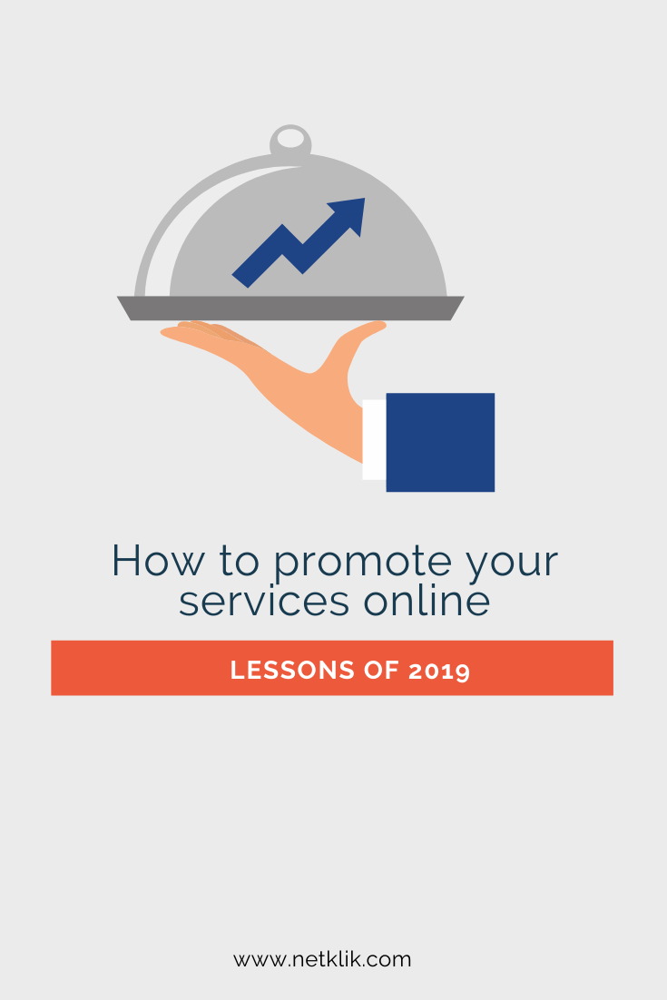 how to promote your services online