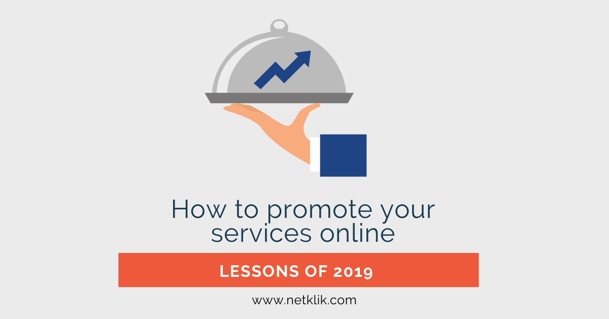 how to promote your services online